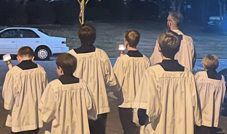 altar server procession