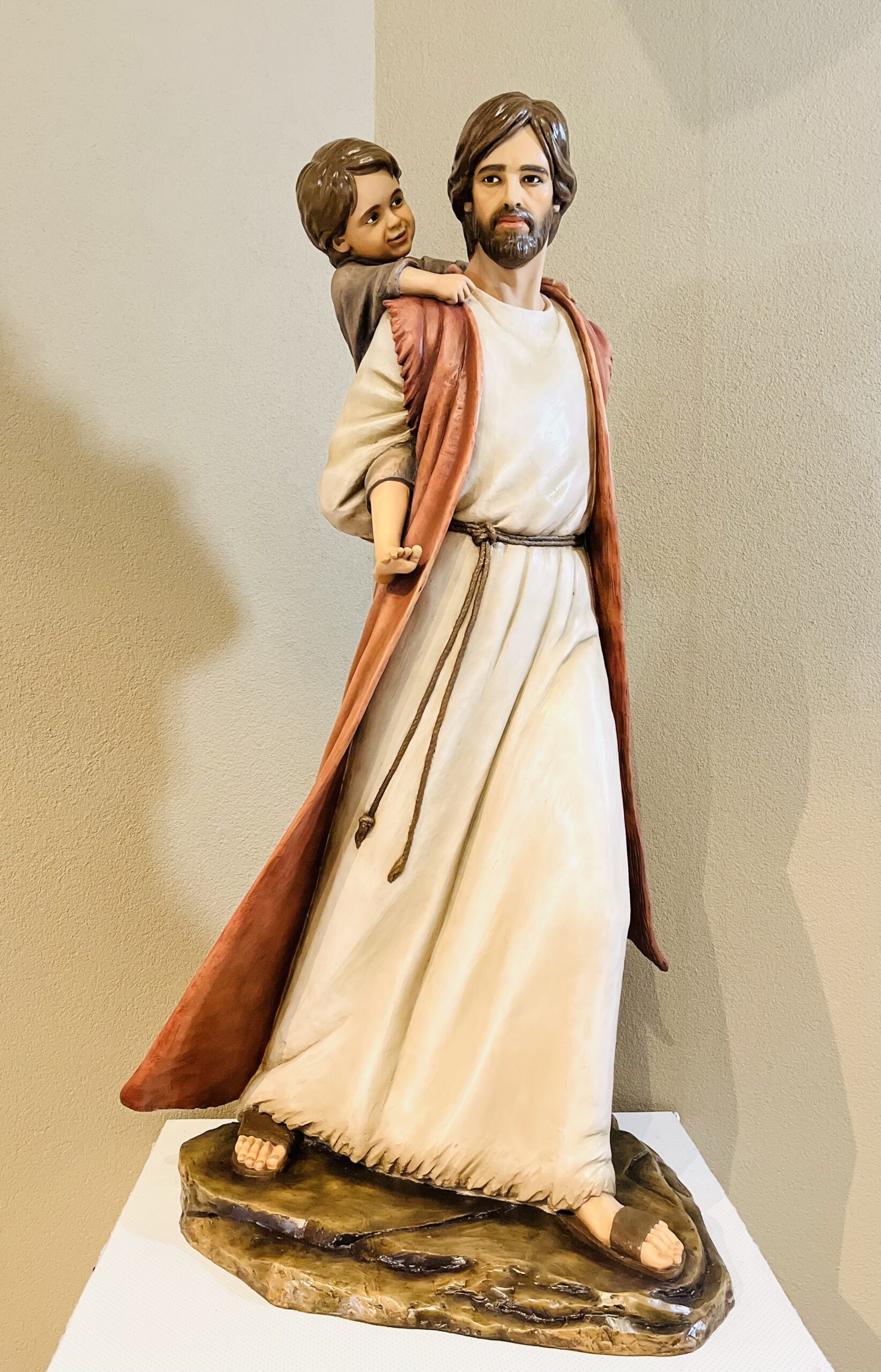 St. Joseph & child Jesus statue